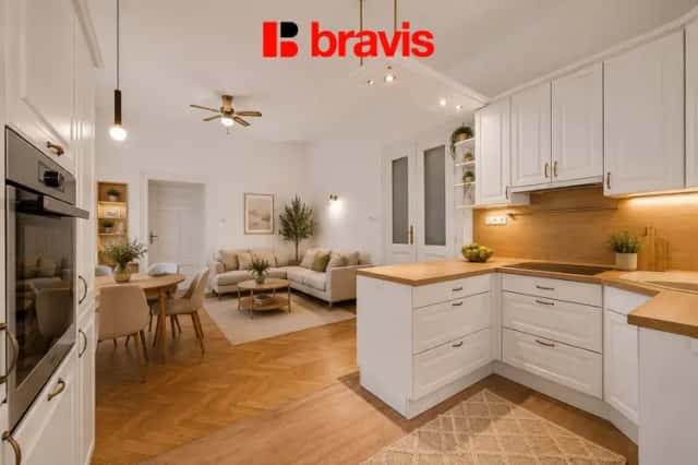Prodej výjimečného bytu 3+kk, Brno- centrum, Jakubské náměstí, balkón, zimní zahrada., Jakubské náměstí, Brno, okres Brno-město