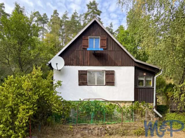 Rekreační chata v údolí potoka Markovka, Kožichovice, okres Třebíč