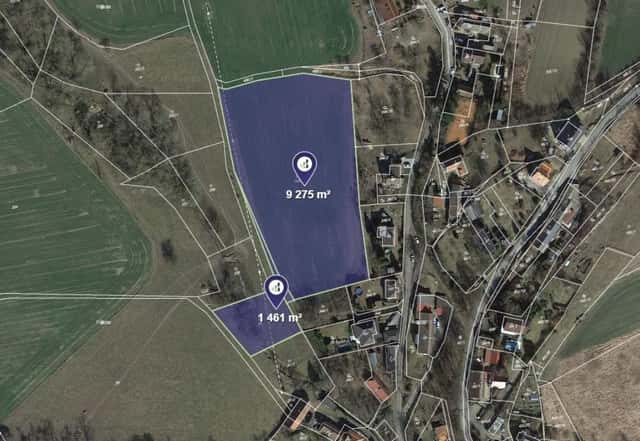 Prodej pozemku, Nové Dvory – Nové Dvory u Dobříše, okres Příbram