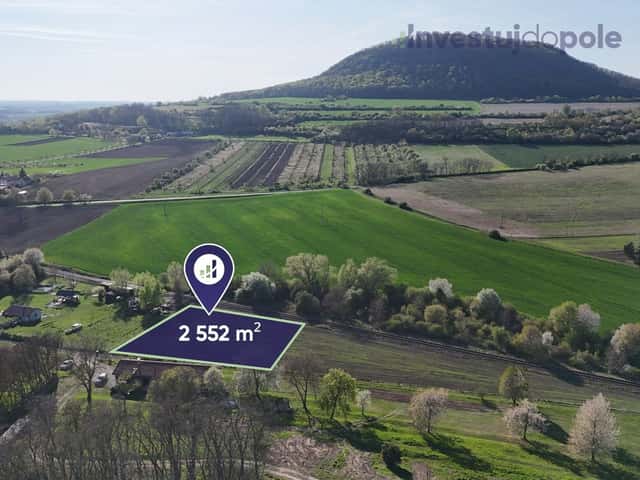 Prodej pozemku, Ctiněves, okres Litoměřice