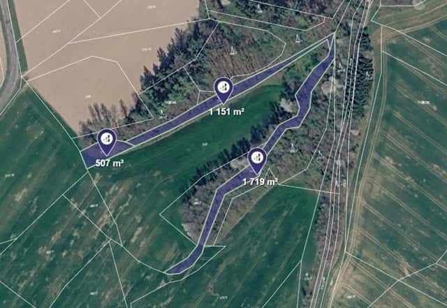 Prodej pozemku, Borek – Borek u Chotěboře, okres Havlíčkův Brod