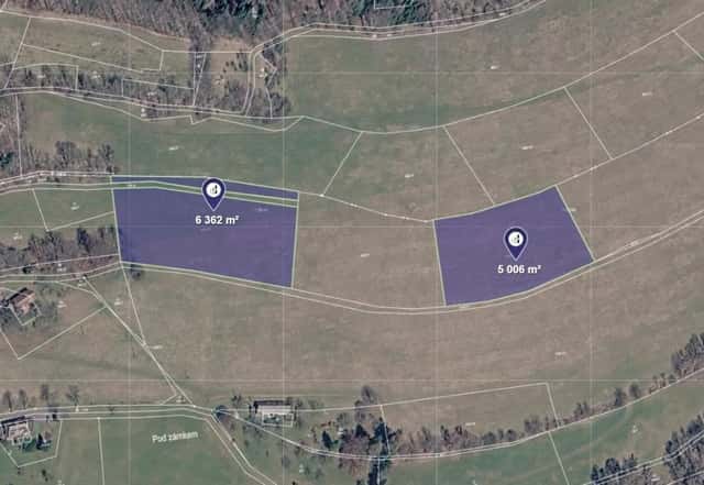 Prodej pozemku, Chuchelna – Lhota Komárov, okres Semily