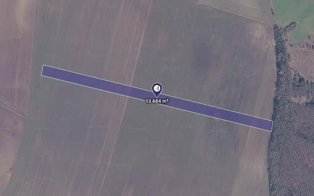 Prodej pozemku, Košík – Tuchom, okres Nymburk
