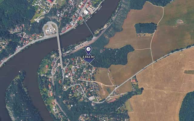 Prodej pozemku, Davle – Sázava u Davle, okres Praha-západ