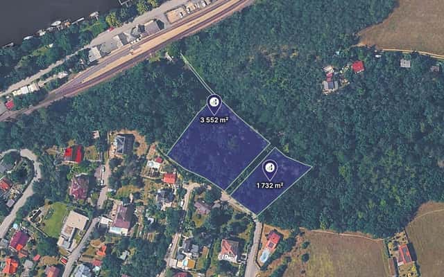 Prodej pozemku, Davle – Sázava u Davle, okres Praha-západ