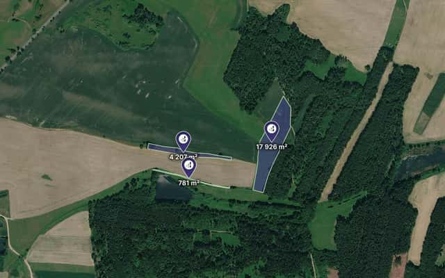 Prodej pozemku, Dobev – Nepodřice, okres Písek