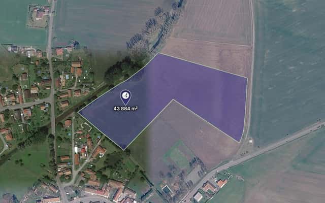 Prodej pozemku, Ledce, okres Hradec Králové