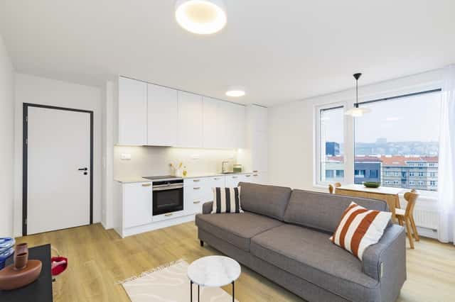 Pronájem bytu 2+kk 55 m², U Pergamenky, Praha 7 – Holešovice