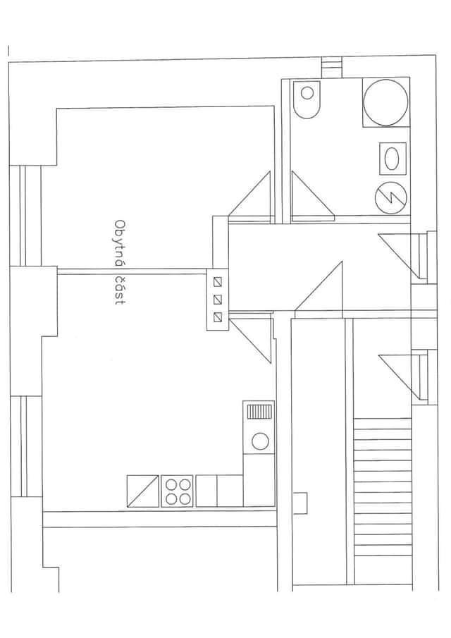 Pronájem bytu 2+kk 45 m², Budovcova, Mnichovo Hradiště, okres Mladá Boleslav