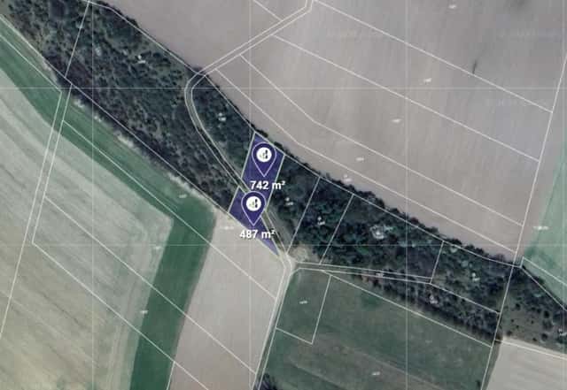 Prodej pozemku, Prostřední Poříčí, okres Blansko