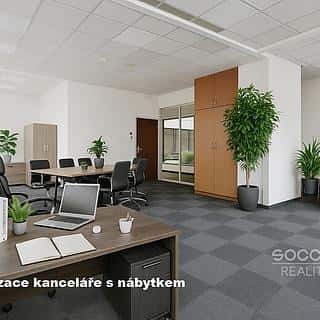 Pronájem kanceláře 66 m² Praha, Sokolovská, Praha
