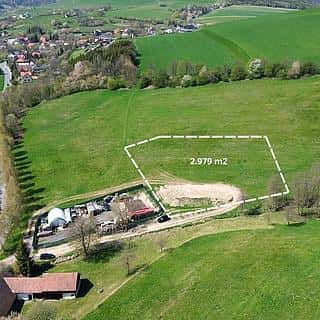 Prodej komerčního pozemku 2979 m² Kateřinice, Kateřinice, okres Vsetín