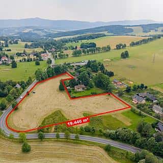 Prodej stavební parcely 19446 m² Frýdlant, Frýdlant, okres Liberec
