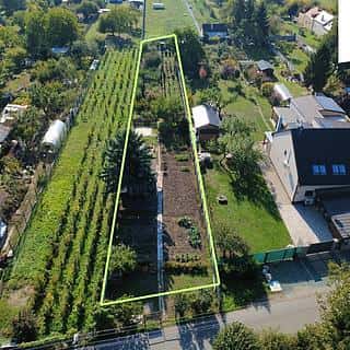 Prodej stavební parcely 1034 m² Hodonín, Na Výhoně, Hodonín