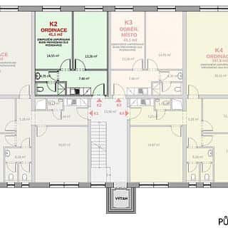 Prodej kanceláře 41 m² Polná, Polná, okres Jihlava