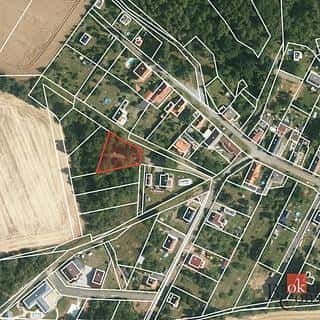 Prodej stavební parcely 867 m² Kbelany, Kbelany, okres Plzeň-město