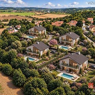 Prodej stavební parcely 8750 m² Krhov, Krhov, okres Blansko