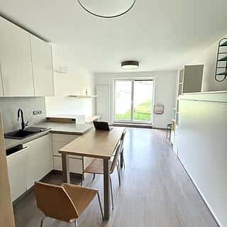 Pronájem bytu 1+kk, garsoniery 31 m² Praha, Za černým mostem, Praha
