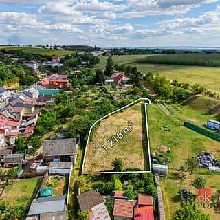 Prodej stavební parcely 1216 m² Přerov, Přerov