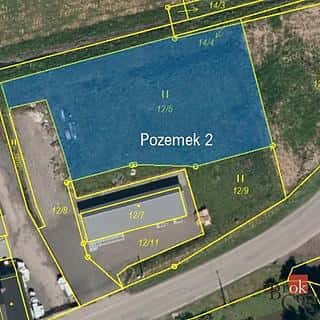 Prodej stavební parcely 1262 m² Vřesina, Na Chabovci, Vřesina, okres Opava