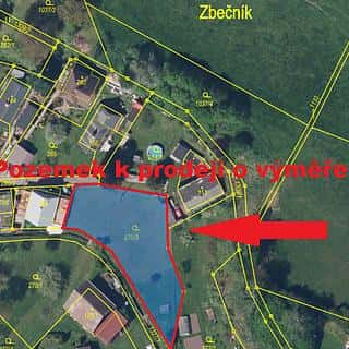 Prodej zahrady 962 m² Hronov, Hronov, okres Náchod