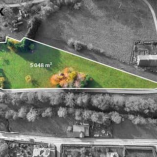 Prodej stavební parcely 5048 m² Otovice, Otovice, okres Náchod