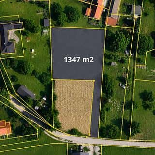 Prodej stavební parcely 1347 m² Ločenice, Ločenice, okres České Budějovice