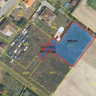 Prodej stavební parcely 905 m² Vyšehořovice, Vyšehořovice, okres Praha-východ
