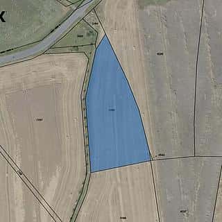 Prodej stavební parcely 3953 m² Čestlice, Čestlice, okres Praha-východ
