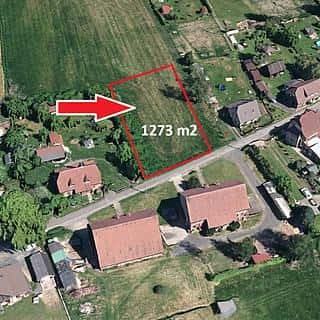 Prodej stavební parcely 1273 m² Rybniště, Rybniště, okres Děčín
