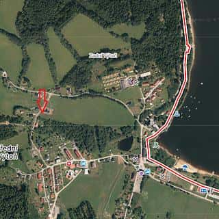 Prodej stavební parcely 1161 m² Přední Výtoň, Přední Výtoň, okres Český Krumlov