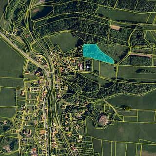 Prodej lesa 7376 m² Hodslavice, Hodslavice, okres Nový Jičín