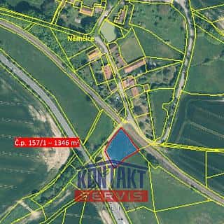 Prodej stavební parcely 1346 m² Sedlice, Sedlice, okres Strakonice