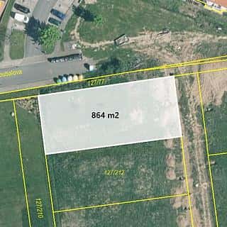 Prodej stavební parcely 864 m² Chudenice, Chudenice, okres Klatovy