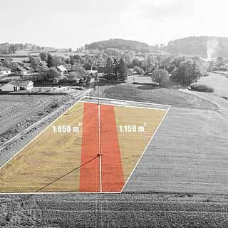 Prodej stavební parcely 1150 m² Radomyšl, Radomyšl, okres Strakonice