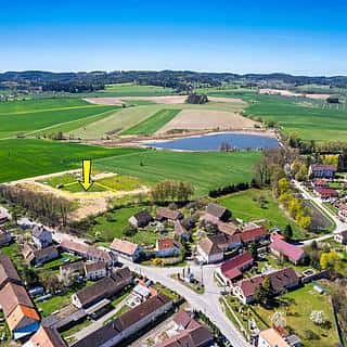 Prodej stavební parcely 1219 m² Pracejovice, Pracejovice, okres Strakonice