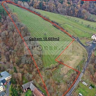Prodej stavební parcely 18988 m² Ludkovice, Ludkovice, okres Zlín