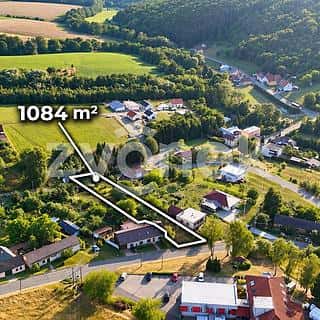 Prodej stavební parcely 1084 m² Svárov, Svárov, okres Uherské Hradiště