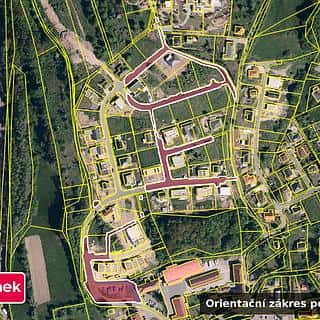 Dražba ostatních pozemků 6503 m² Březnice, Březnice, okres Zlín