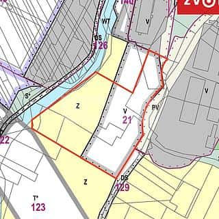 Prodej komerčního pozemku 9230 m² Slušovice, K Teplinám, Slušovice, okres Zlín