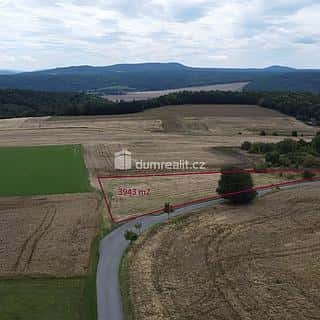 Prodej ostatních pozemků 3943 m² Sýkořice, Sýkořice, okres Rakovník