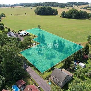 Prodej stavební parcely 4227 m² Libouchec, Čermná, Libouchec, okres Ústí nad Labem