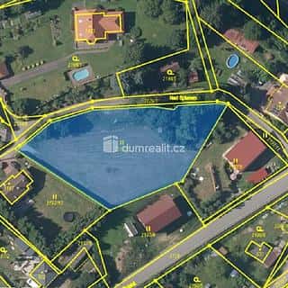 Prodej stavební parcely 2256 m² Nespeky, Nad Splavem, Nespeky, okres Benešov