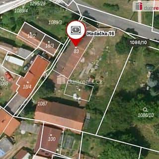 Prodej stavební parcely 1665 m² Výrov, Hadačka, Výrov, okres Plzeň-město