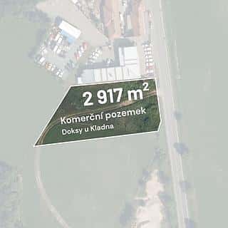 Prodej komerčního pozemku 2917 m² Doksy, Karlovarská, Doksy, okres Kladno