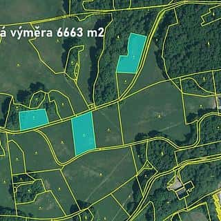 Prodej zemědělské půdy 6663 m² Chlum u Třeboně, Chlum u Třeboně, okres Jindřichův Hradec
