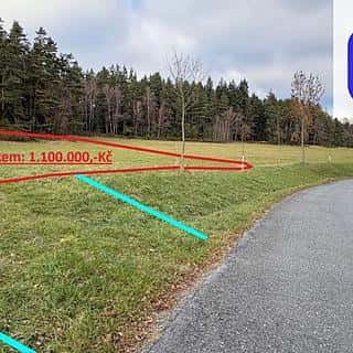 Prodej zemědělské půdy 10687 m² Číměř, Číměř, okres Jindřichův Hradec