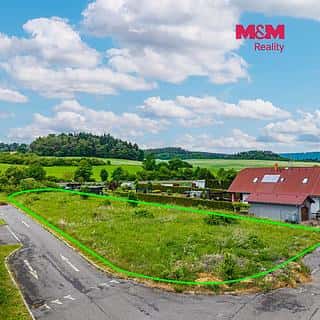 Prodej stavební parcely 1604 m² Trhové Dušníky, Trhové Dušníky, okres Příbram