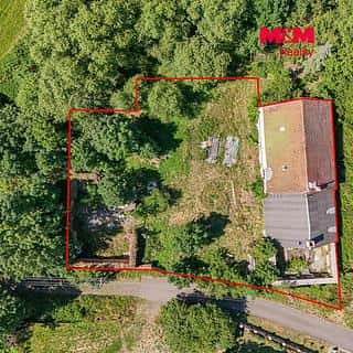 Prodej stavební parcely 1069 m² Verušičky, Verušičky, okres Karlovy Vary