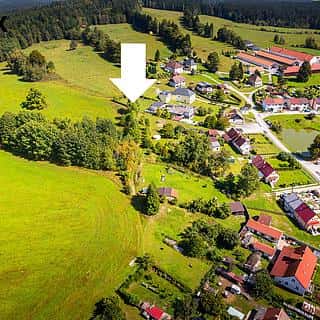 Prodej stavební parcely 1374 m² Frymburk, Frymburk, okres Český Krumlov